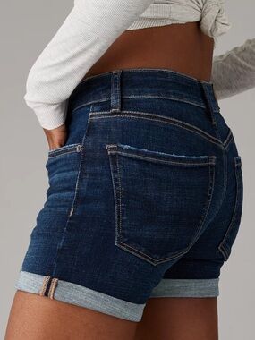 AMERICAN EAGLE Next Level Stretch High Rise Shortie Women Jeans Shorts | 6